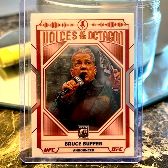 Bruce Buffer Optic Sports Card - Picture 1 of 1